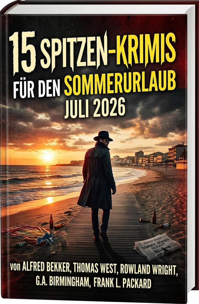 15 Spitzen-Krimis den Sommerurlaub Juli 2026