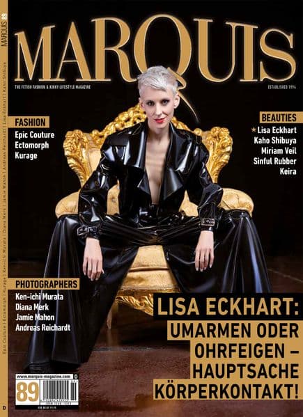 MARQUIS Magazine No. 89 - Fetish, Fashion, Latex & Lifestyle -- Deutsche Ausgabe