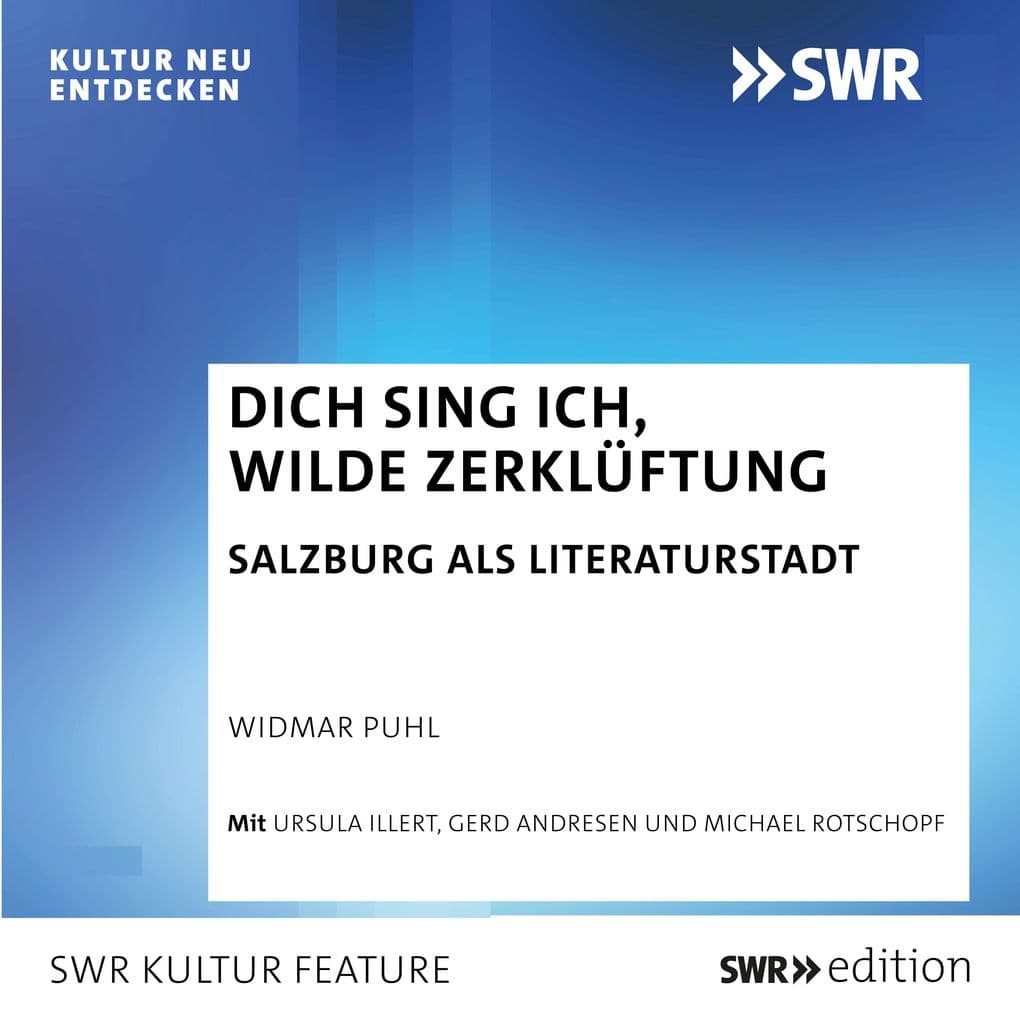 Dich sing ich, wilde Zerklüftung