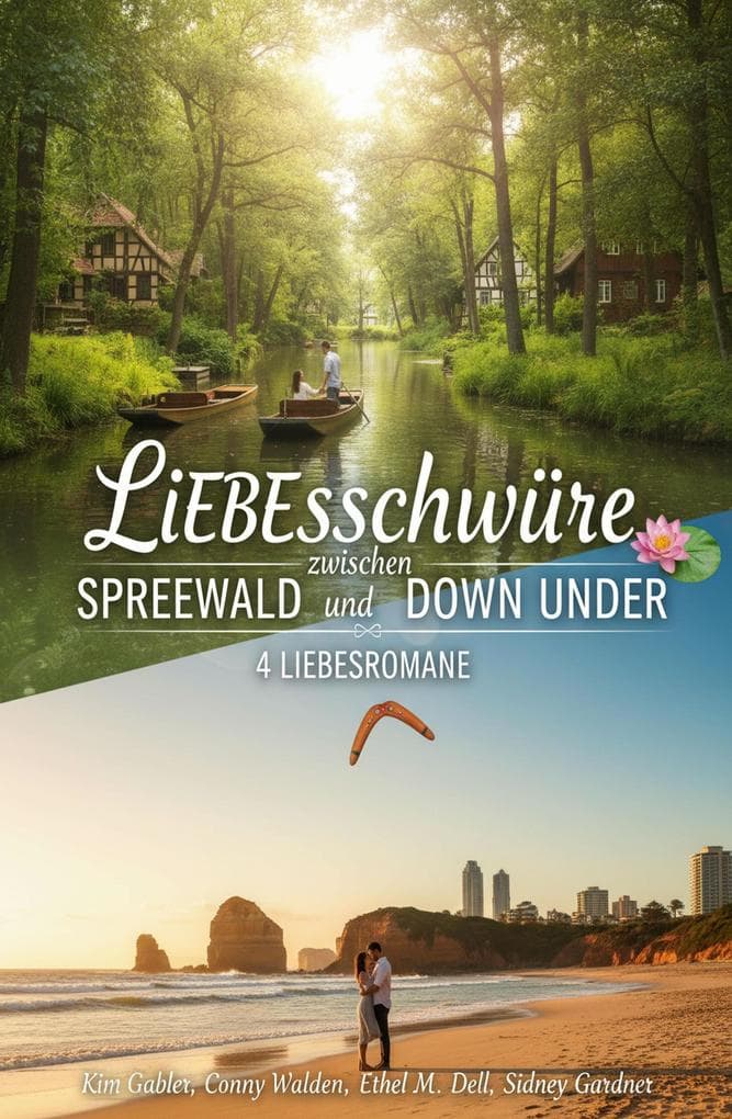 Liebesschwüre zwischen Spreewald und Down Under: 4 Liebesromane