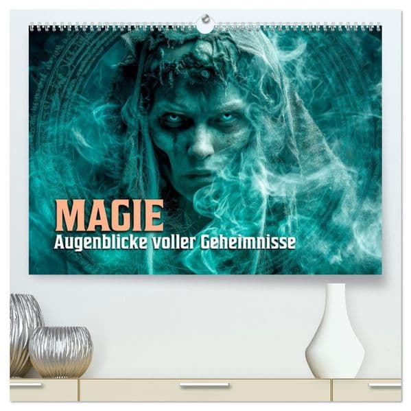 Magie - Augenblicke voller Geheimnisse (hochwertiger Premium Wandkalender 2027 DIN A2 quer), Kunstdruck in Hochglanz