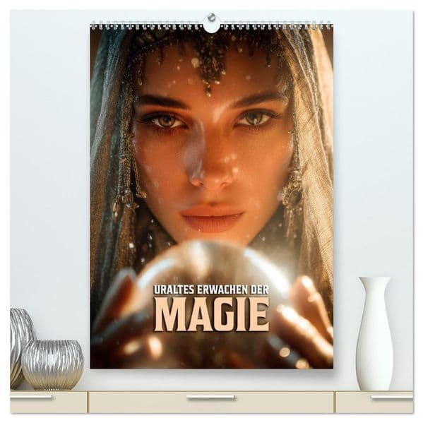 Uraltes erwachen der Magie (hochwertiger Premium Wandkalender 2027 DIN A2 hoch), Kunstdruck in Hochglanz