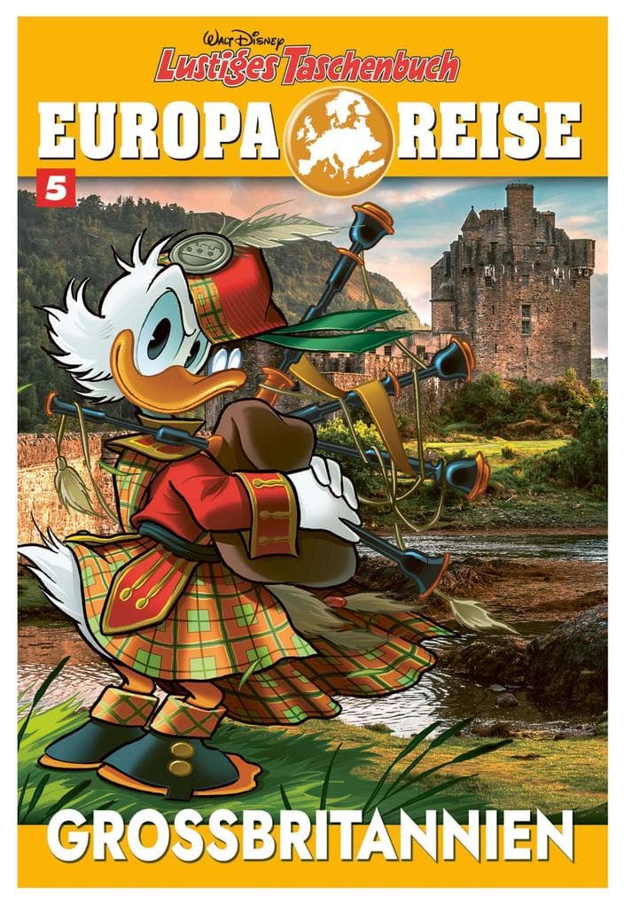 Lustiges Taschenbuch Europareise 05