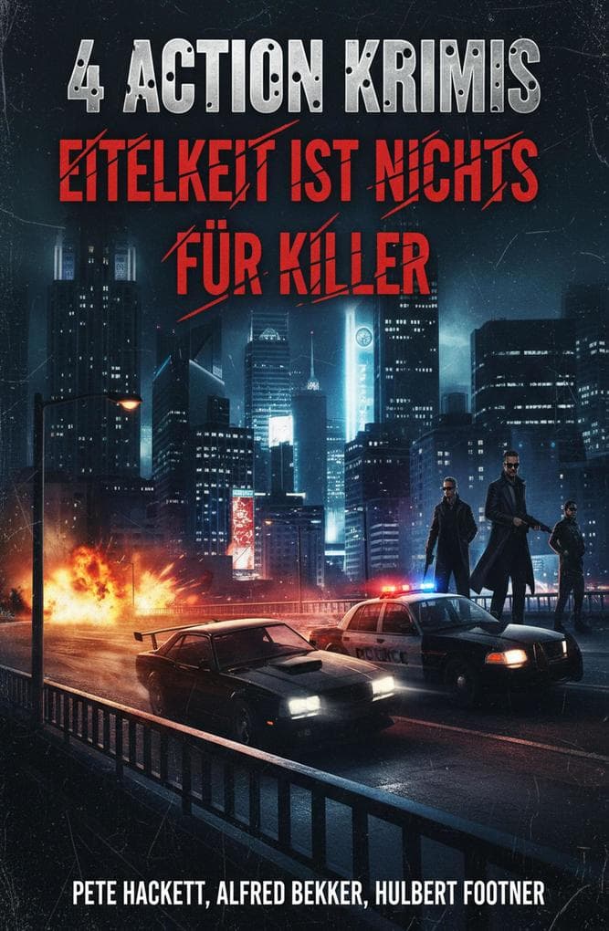 4 Action Krimis: Eitelkeit ist nichts für Killer