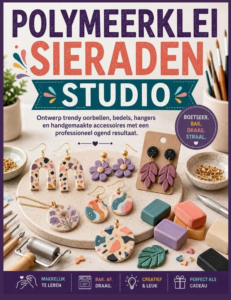 POLYMEERKLEI SIERADEN STUDIO