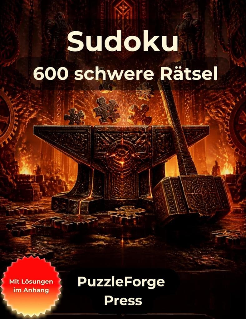 Sudoku - 600 schwere Rätsel