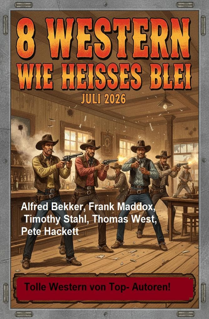 8 Western wie heißes Blei Juli 2026
