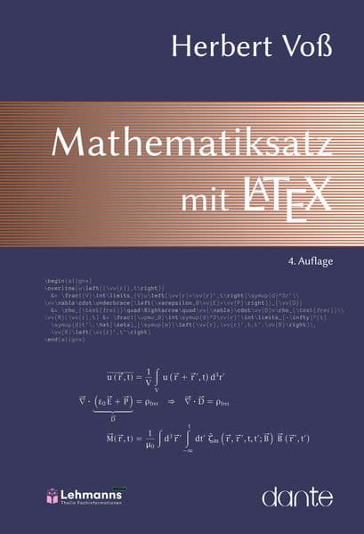 Mathematiksatz mit LaTeX