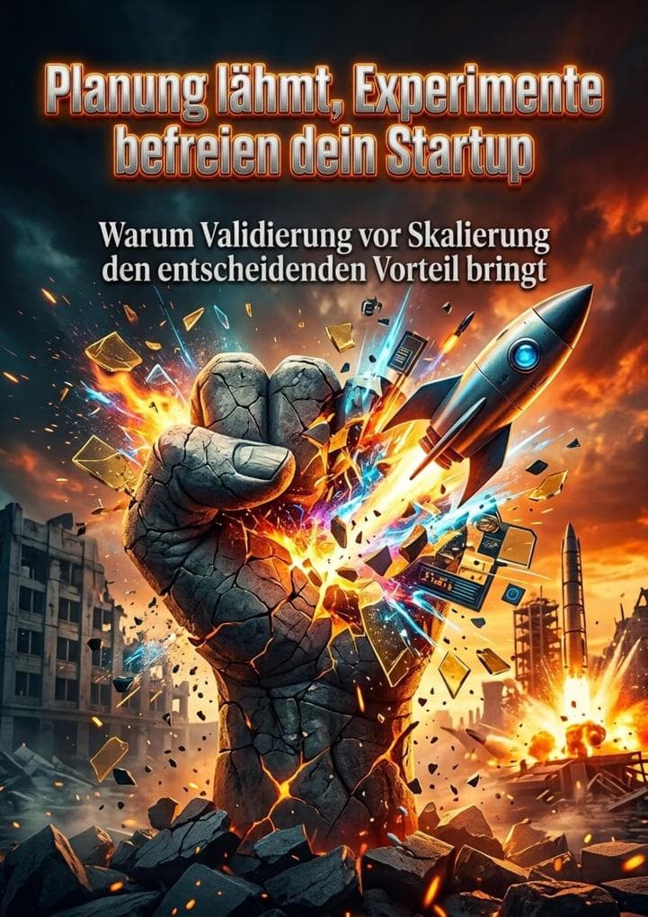 Planung lähmt, Experimente befreien dein Startup