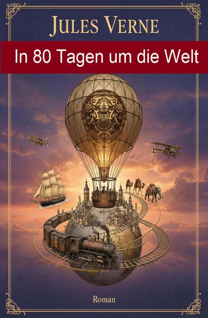 In 80 Tagen um die Welt: Roman