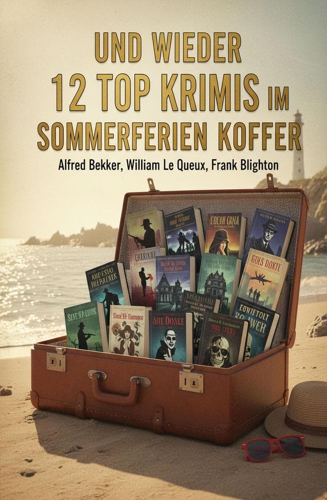 Und wieder 12 Top Krimis im Sommerferien Koffer Juli 2026