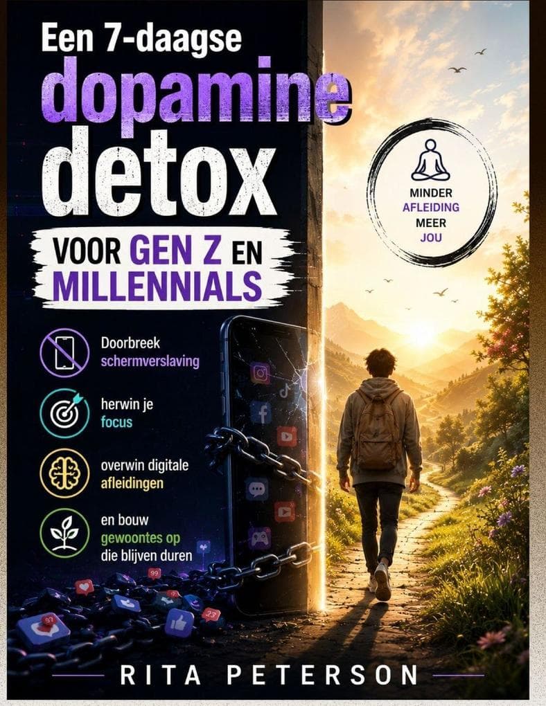 Een 7-daagse dopamine detox VOOR GEN Z EN MILLENNIALS