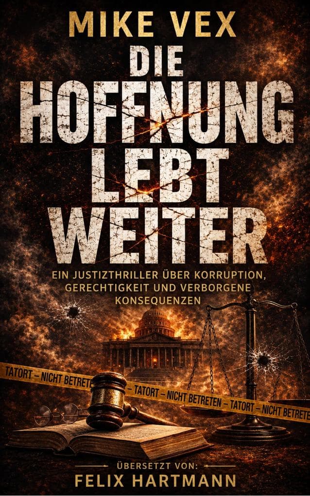 Die Hoffnung lebt weiter: Ein Justizthriller über Korruption, Gerechtigkeit und verborgene Konsequenzen