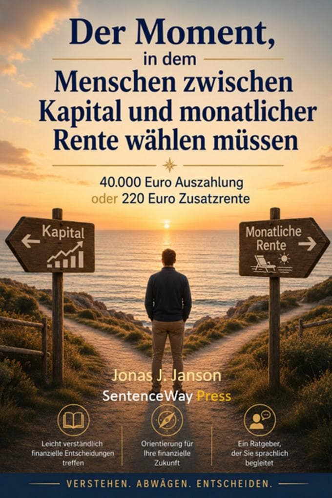 Der Moment, in dem Menschen zwischen Kapital und monatlicher Rente wählen müssen