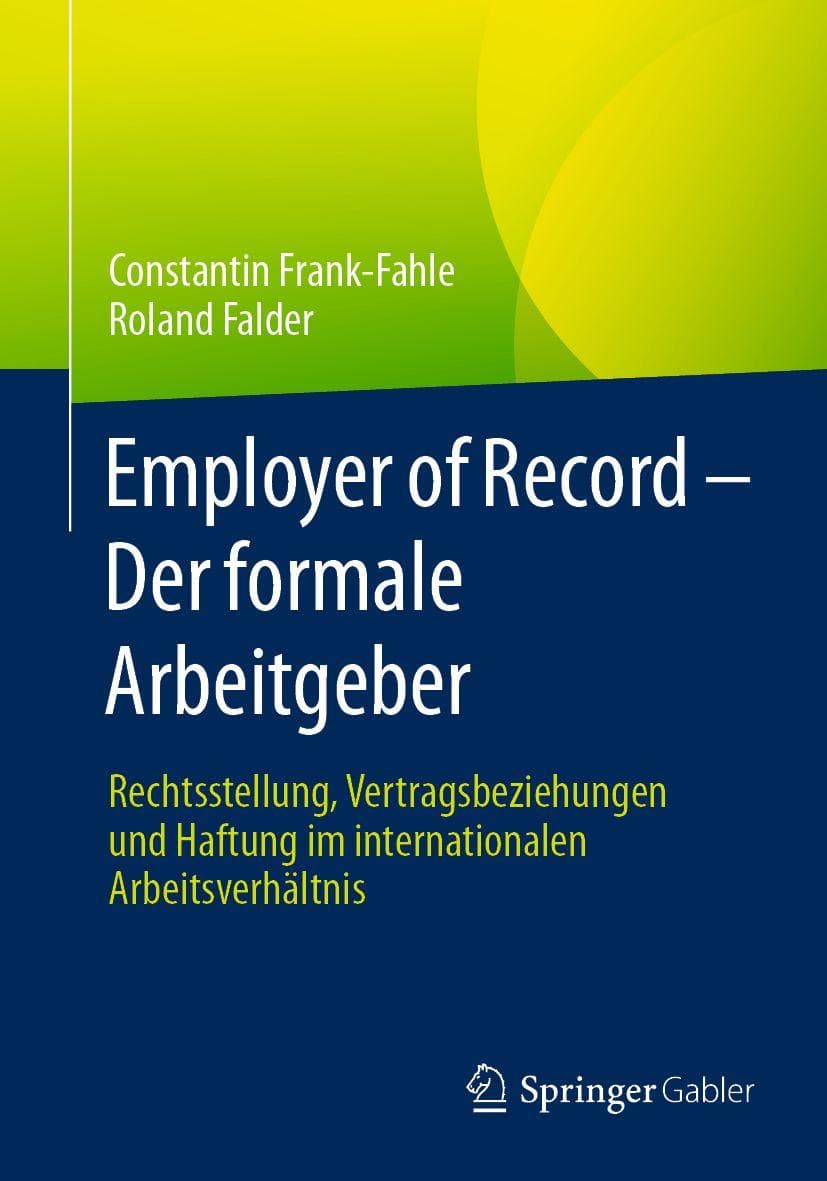 Employer of Record - Der formale Arbeitgeber