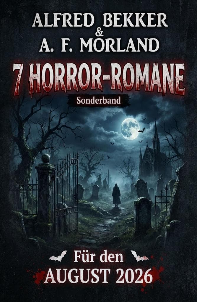 7 Horror-Romane für den August 2026