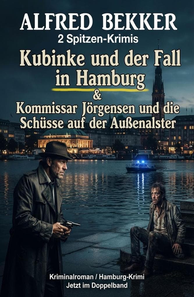 2 Spitzen-Krimis: Kubinke und der Fall in Hamburg / Kommissar Jörgensen und die Schüsse auf der Außenalster