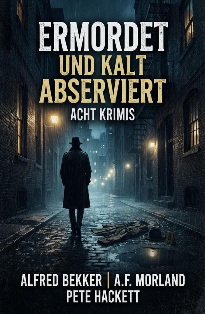 Ermordet und kalt abserviert: Acht Krimis