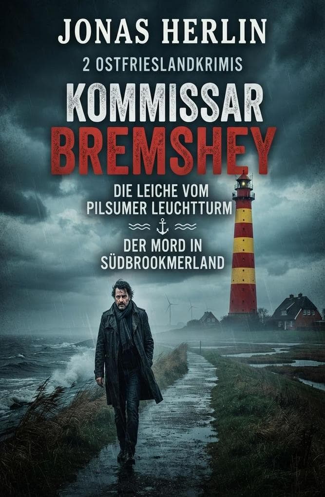 2 Ostfrieslandkrimis: Kommissar Bremshey - Die Leiche vom Pilsumer Leuchtturm / Der Mord in Südbrookmerland