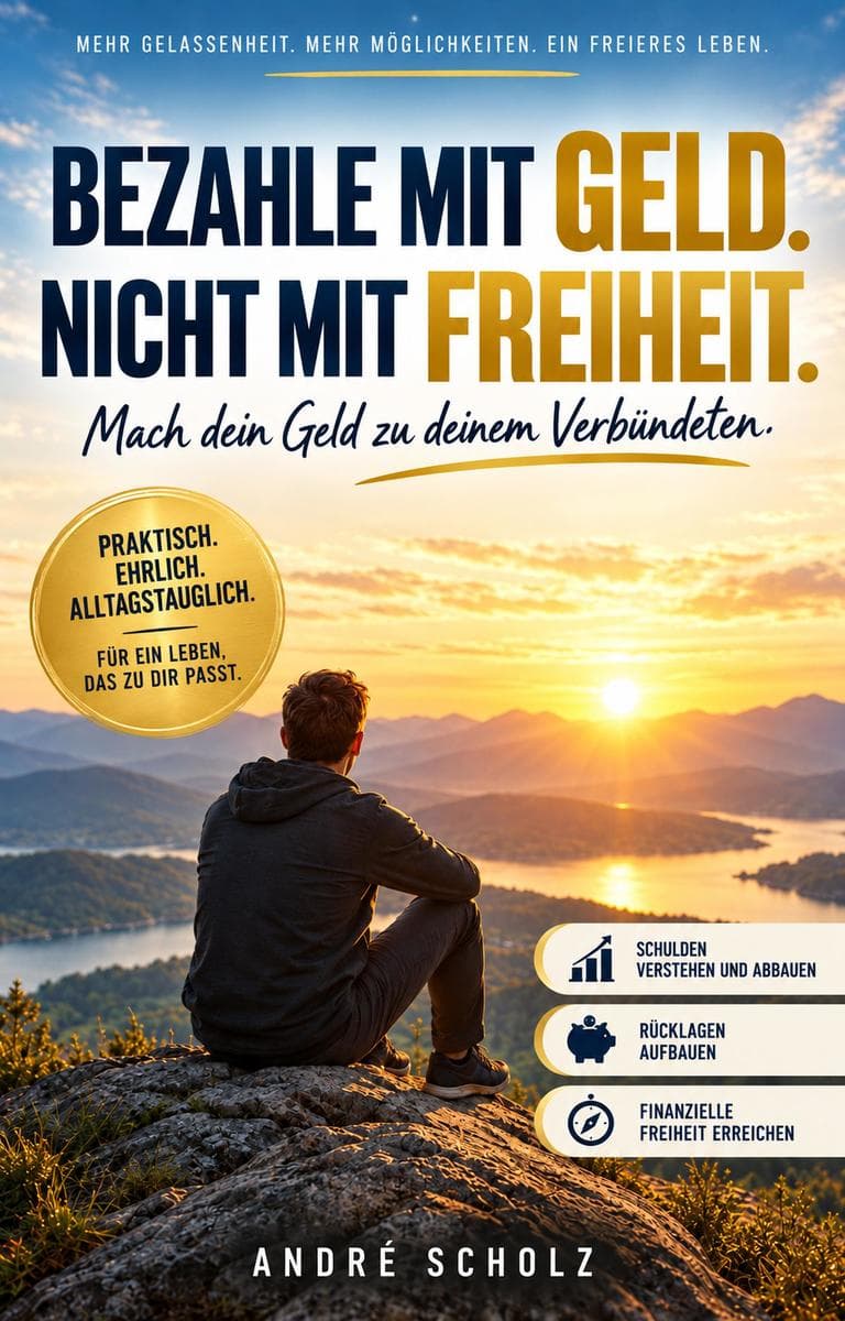 Bezahle mit Geld. Nicht mit Freiheit.