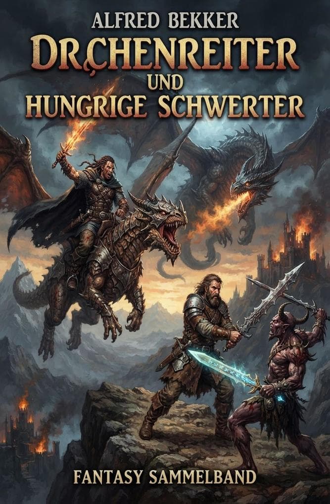 Drachenreiter und hungrige Schwerter: Fantasy Sammelband