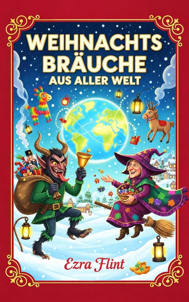 Weihnachtsbräuche aus aller Welt: Mit Krampus in Österreich, Weihnachtsromantik in Japan, Glühwein in Deutschland, der Befana in Italien und vielem mehr.