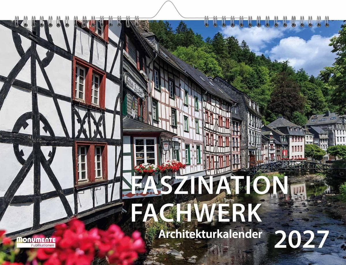 Faszination Fachwerk - Architekturkalender 2027