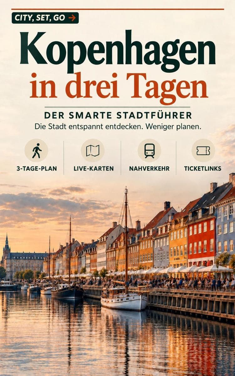 Kopenhagen in drei Tagen: Der smarte Stadtführer