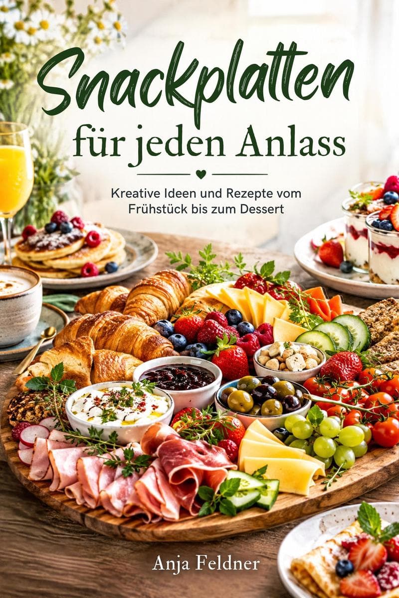 Snackplatten für jeden Anlass: Kreative Ideen und Rezepte vom Frühstück bis zum Dessert