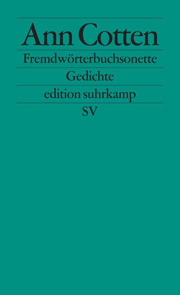 Fremdwörterbuchsonette