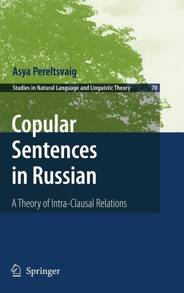 Copular Sentences in Russian