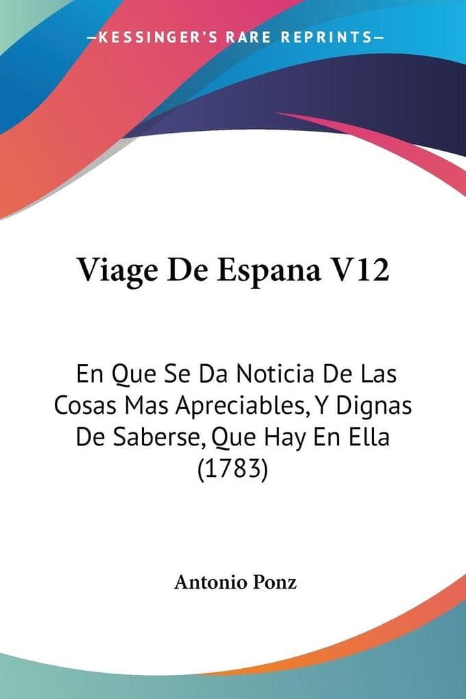 Viage De Espana V12