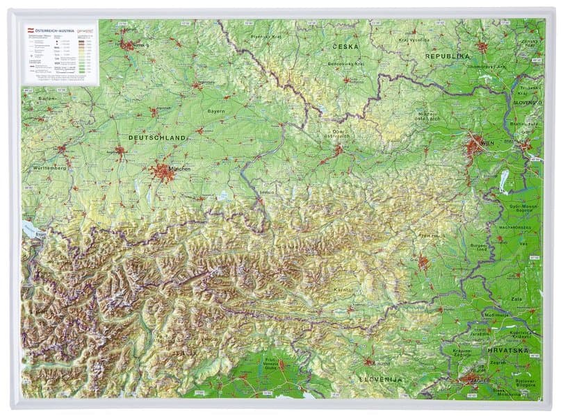 Österreich 1 : 1 600 000