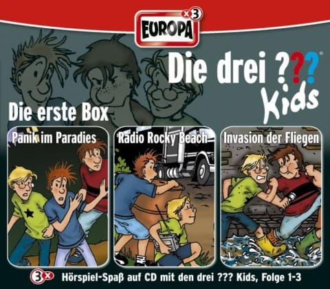 Die drei ??? Kids. 3er-Box Folgen 1-3 (drei Fragezeichen) 3 CDs: Die erste Box - Einsteigerbox