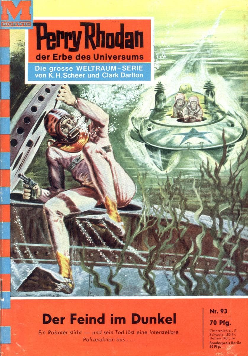 Perry Rhodan 93: Der Feind im Dunkel: Perry Rhodan-Zyklus "Atlan und Arkon"