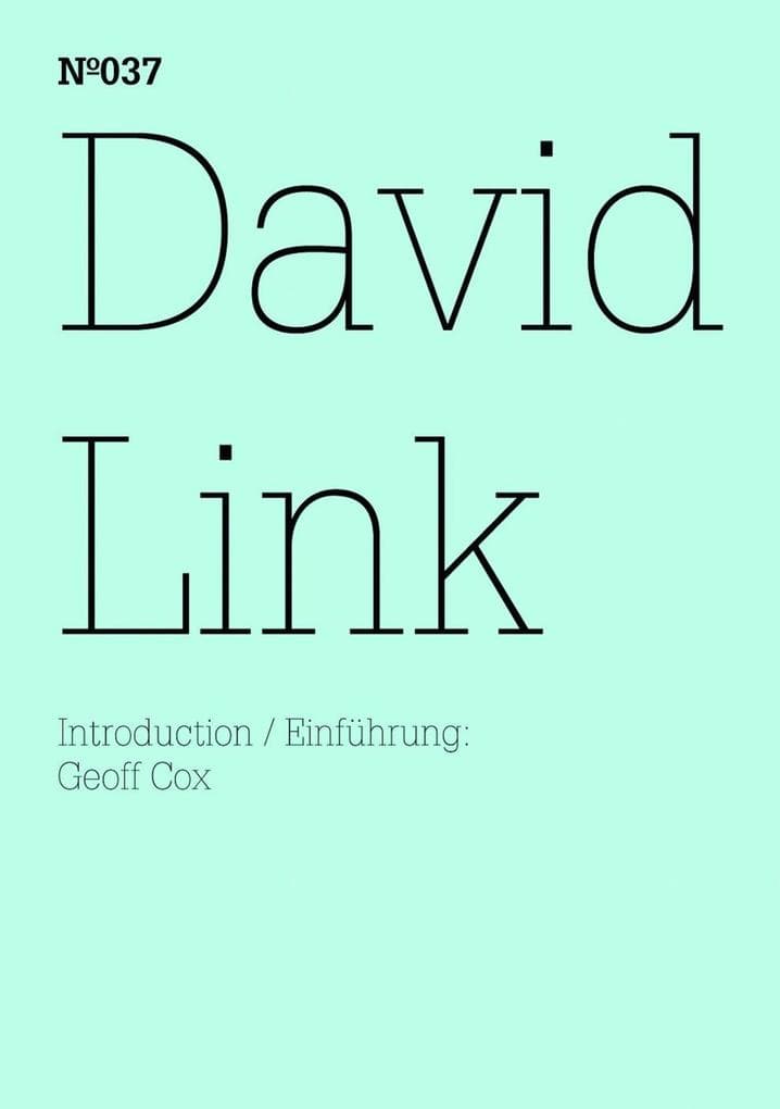 David Link: Das Herz der Maschine(dOCUMENTA (13): 100 Notes - 100 Thoughts, 100 Notizen - 100 Gedanken # 037)