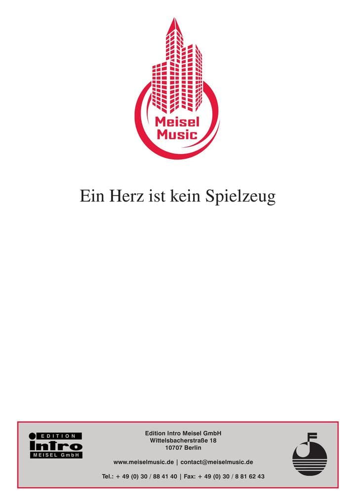 Ein Herz ist kein Spielzeug: as performed by Siw Malmkvist, Single Songbook
