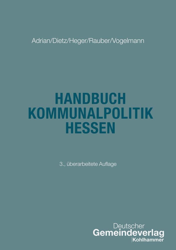Handbuch Kommunalpolitik Hessen