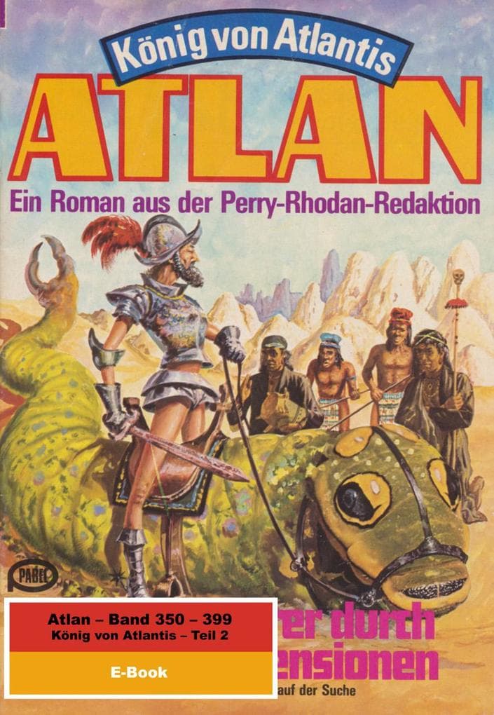 Atlan-Paket 8: König von Atlantis (Teil 2): Atlan Heftromane 350 bis 399