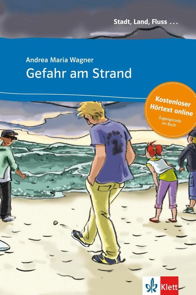 Gefahr am Strand. Buch mit Online-Angebot A1: Mit Annotationen