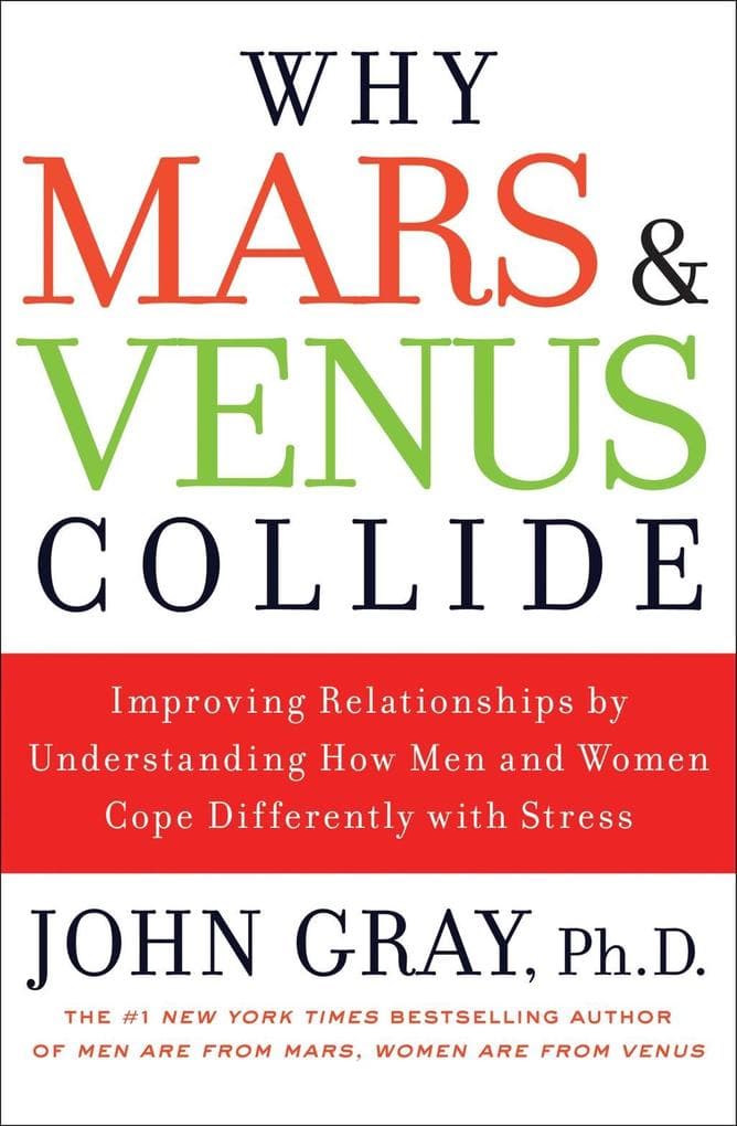 Why Mars and Venus Collide: Improving Relationships by Understanding How Men and Women Cope Differently with Stress