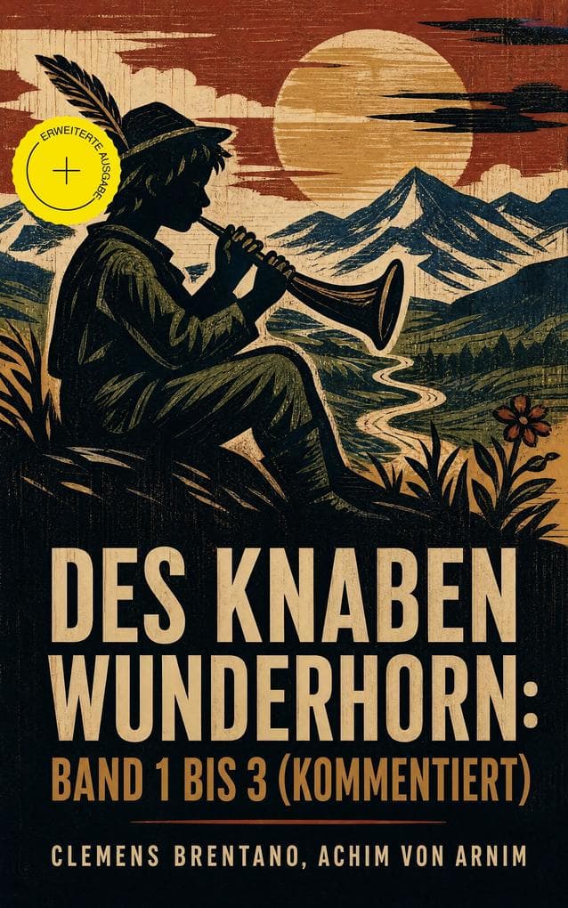 Des Knaben Wunderhorn: Band 1 bis 3 (Kommentiert): Erweiterte Ausgabe. Volkslieder, Balladen und Kinderreime der Heidelberger Romantik