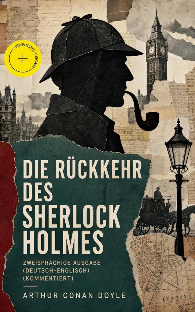 Die Rückkehr des Sherlock Holmes - Zweisprachige Ausgabe (Deutsch-Englisch) (Kommentiert): Erweiterte Ausgabe. Im leeren Hause und andere Detektivgeschichten / The Return of Sherlock Holmes: The Empty House and Other Stories