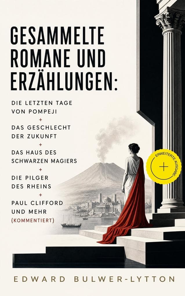 Gesammelte Romane und Erzählungen: Die letzten Tage von Pompeji + Das Geschlecht der Zukunft + Das Haus des schwarzen Magiers + Die Pilger des Rheins + Paul Clifford und mehr (Kommentiert): Erweiterte Ausgabe. Pompeji & SF