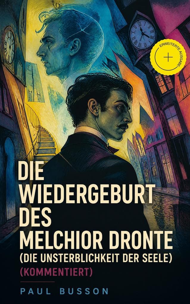 Die Wiedergeburt des Melchior Dronte (Die Unsterblichkeit der Seele) (Kommentiert): Erweiterte Ausgabe. Metaphysische Fiktion über Reinkarnation, Erinnerung und Bewusstsein nach dem Tod