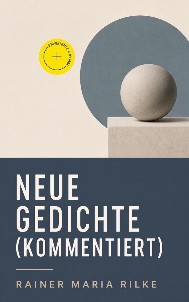 Neue Gedichte (Kommentiert): Erweiterte Ausgabe. Liebes-Lied + Eranna an Sappho + Früher Apollo + Buddha + Der Tod des Dichters + Der Auszug des verlorenen Sohnes + Der Alchimist + Eine Sibylle + Die ägyptische Maria + Adam + Eva...