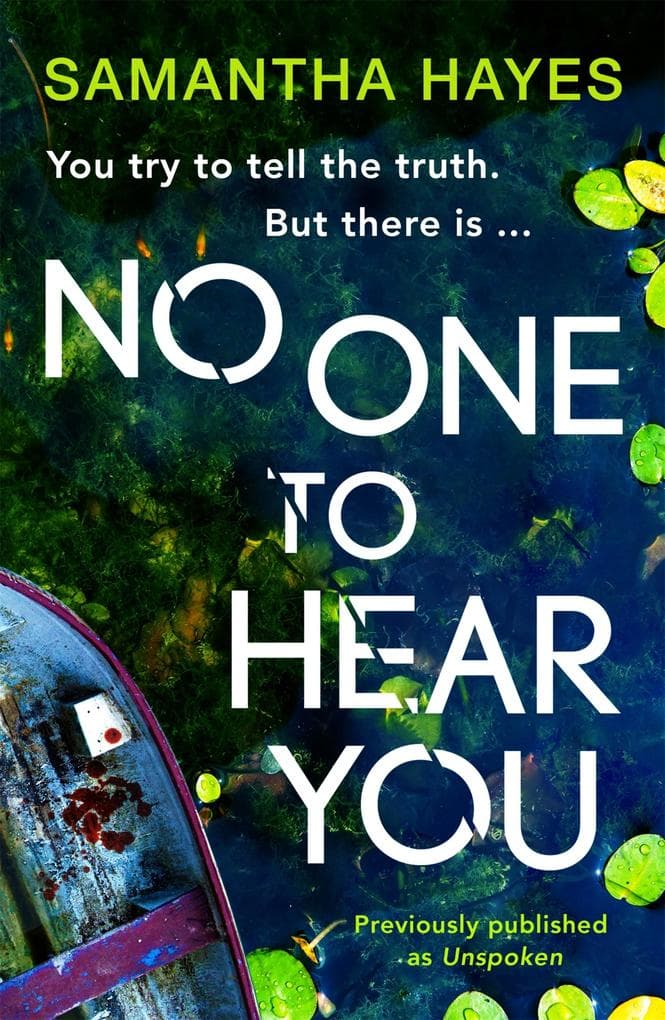 No One To Hear You: An edge-of-your-seat psychological thriller with a shocking twist: An edge-of-your-seat psychological thriller with a shocking twist