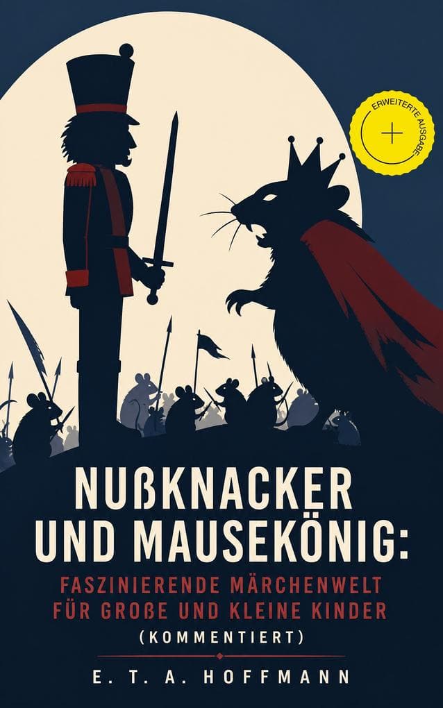 Nußknacker und Mausekönig: Faszinierende Märchenwelt für große und kleine Kinder (Kommentiert): Erweiterte Ausgabe. Ein spannendes Kunstmärchen von dem Meister der schwarzen Romantik
