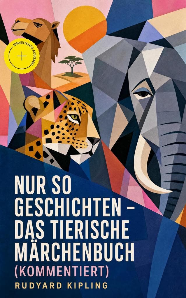 Nur so Geschichten - Das tierische Märchenbuch (Kommentiert): Erweiterte Ausgabe. Klassische Tierfabeln und Ursprungslegenden: von Alphabet und Briefen bis zu Höckern, Flecken und Rachen
