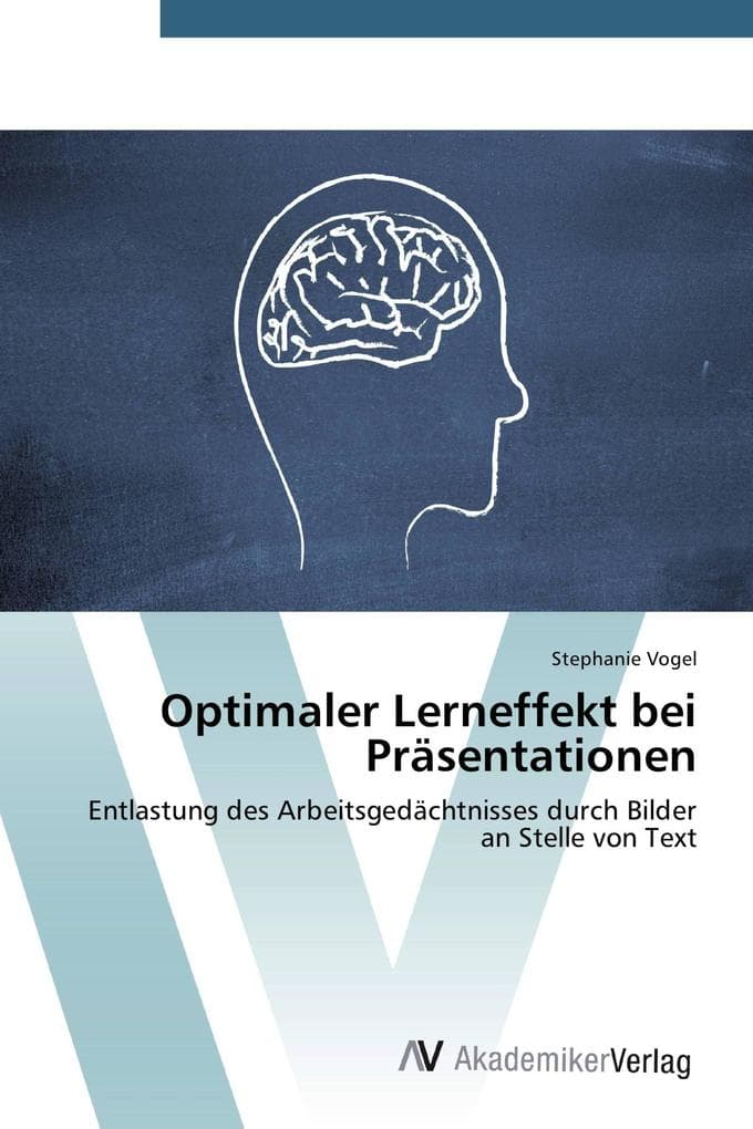 Optimaler Lerneffekt bei Präsentationen: Entlastung des Arbeitsgedächtnisses durch Bilder an Stelle von Text